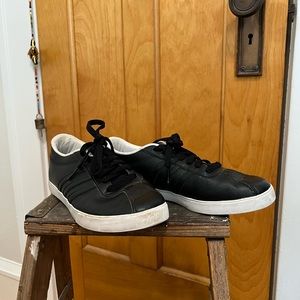 Black adidas sneakers